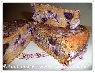 kookpassie.be - Yoghurtcake met bosbessen Myriam HM