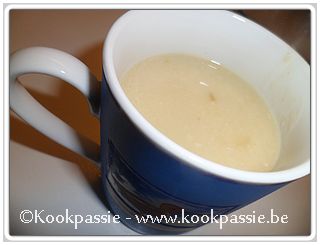 kookpassie.be - Witloof - Witloofsoep met ham en kaas