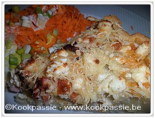 kookpassie.be - Quiche - Quiche met witloof en ham Peter & Pan