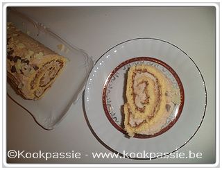 kookpassie.be - Rolcake met kastanjes en chocolade (Jeroen Meus)