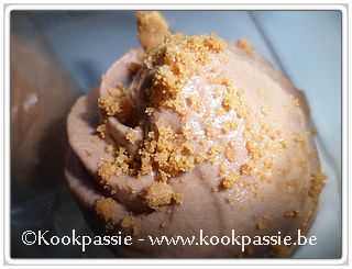 kookpassie.be - Roomdessert van melkchocolade en mascarpone