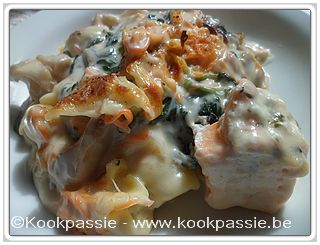 kookpassie.be - Vispannetje met zalm en Sint-Jakobsvruchten (3 dagen)