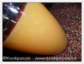 kookpassie.be - Lemonsqash (grenadine, 1/3 citroensap, 2/3 appelsiensap)
