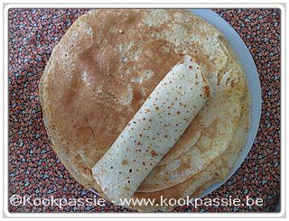 kookpassie.be - Koen bakt pannenkoeken in zn nieuwe pan