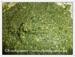 kookpassie.be - Pesto - Rucolapesto met hazelnoten (441/1411)