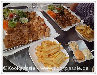 kookpassie.be - Gentbrugge - Smulderke - Pita mix met frietjes 12 €