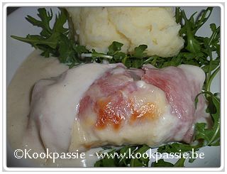 kookpassie.be - Witloof met hesp in de oven