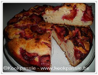 kookpassie.be - Pruimencake Marion