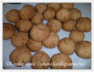 kookpassie.be - Sesam Ghribia koekje