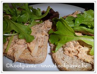 kookpassie.be - Beleg - Witloof tonijn salade