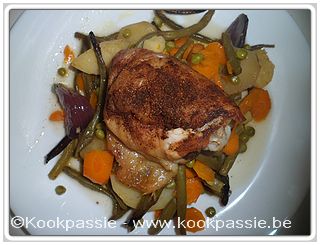 kookpassie.be - Kip - Kip met groenten in de oven