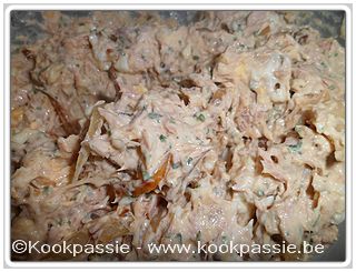 kookpassie.be - Beleg - Tonijndipsaus met cajunkruiden