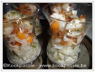 kookpassie.be - Mantelschelpjes, surimi met venkel