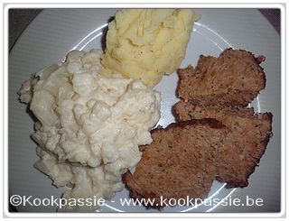 kookpassie.be - Fricandon puree en bloemkool met bechamelsaus (3 dagen…)