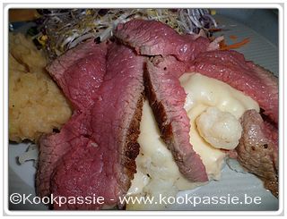 kookpassie.be - Rosbief met puree en bloemkool met kaassaus (2 dagen)