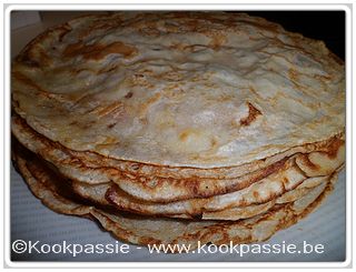 kookpassie.be - Koen bakt pannenkoeken (Mix Colruyt)