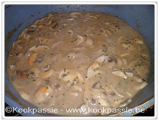 kookpassie.be - Champignon in spelt cuisine ipv room