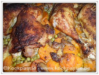 kookpassie.be - Kip met groenten in de oven (2 dagen)