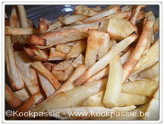 kookpassie.be - Pastinaak - Pastinaakfrietjes