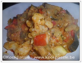 kookpassie.be - Linzen - Lentils seasoned with garlic-infused oil