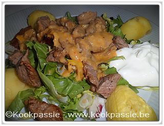 kookpassie.be - Beef curry in sweet peanut sauce