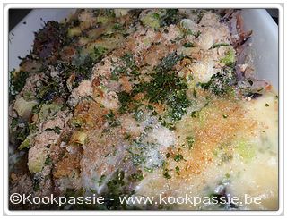 kookpassie.be - Visstoofpotje met saus van Saint-Jacques gratinées