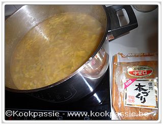 kookpassie.be - Prei - Miso-preisoep