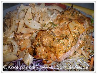 kookpassie.be - Zalm - Zalm met venkel, peterselie en chilipeper