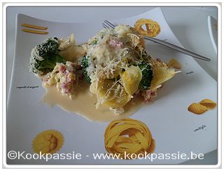 kookpassie.be - Ovenschotel met broccoli en ham
