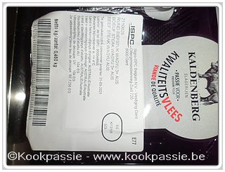 kookpassie.be - Runds biefstuk Wagyu 3+ Australië (Kaldenberg) met rauwe groentjes, aardappelen (microgolf), pastinaak (1072) en sausje van room, ketchup, mosterd en worchestersaus 1/2