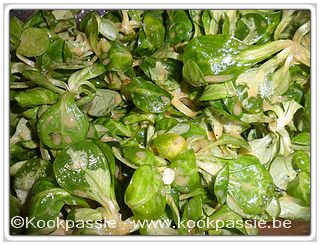 kookpassie.be - Honingvinaigrette met veldsla