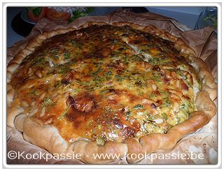 kookpassie.be - Quiche - Saveurs d’Italie (Gorgonzola, Parma)