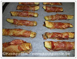 kookpassie.be - Courgette met rauwe ham (Pascale Naessens) 1/2