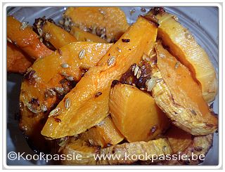 kookpassie.be - Pompoen uit de oven 1/2