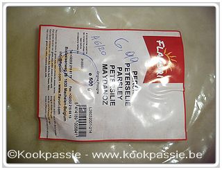 kookpassie.be - 1 Kg Peterselie Tevhid - 6,99 € - goed voor 4 potten
