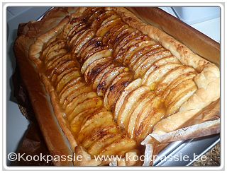 kookpassie.be - Tarte aux pommes et à la compote