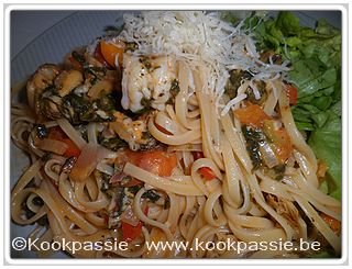 kookpassie.be - Linguinie - Garnalen en mosselen