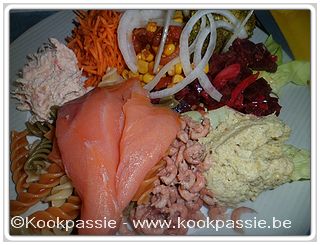 kookpassie.be - Rauwe groenten met vis