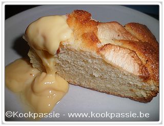 kookpassie.be - Appelcake van Els met advocaat