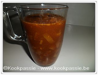 kookpassie.be - Prei soep met vleesbouillon