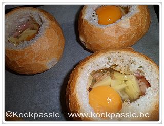 kookpassie.be - Pistolets met ei