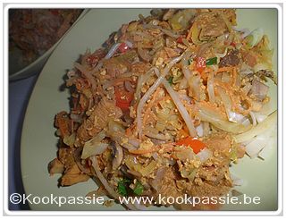 kookpassie.be - Mihoen - (Tagliatelli) Singapore