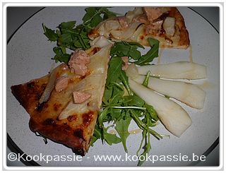 kookpassie.be - Pizza - Pizza au foie gras