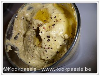 kookpassie.be - Tapenade - Petitis pois au chèvre frais