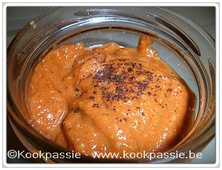 kookpassie.be - Tapenade - Muhammara - Paprika-walnotenspread met gekruid brood