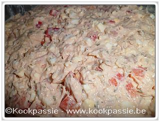 kookpassie.be - Beleg - Tonijndipsaus met cajunkruiden