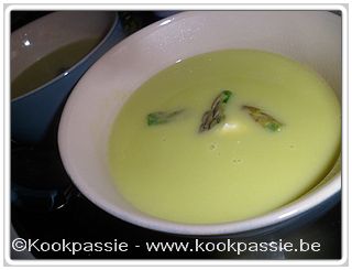 kookpassie.be - Asperge - Aspergesoep (groene) (Thermomix)