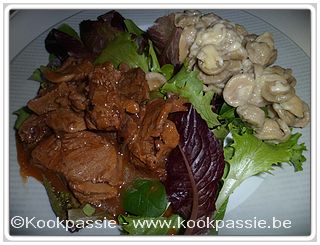 kookpassie.be - Lam - Lamsbout (Dag 2) met basilicum pasta