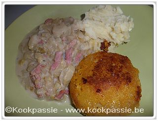 kookpassie.be - Kaasburger met gebakken witloof in light-room, peer, blue, peer en spekjes