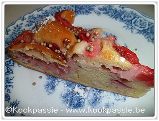 kookpassie.be - Aardbeien - Aardbeiencake